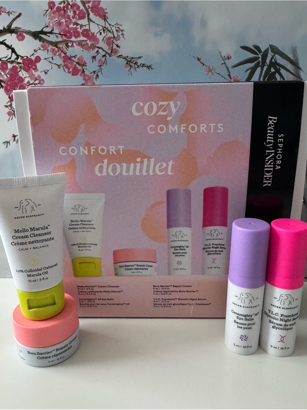 Drunk Elephant Cozy Comforts Skincare Set - Travel Size